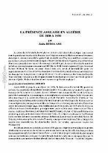 X 2018 10 13 TOULON LES ANGLAIS EN ALGERIE AU XIX JOELLE REDOUANE_000002